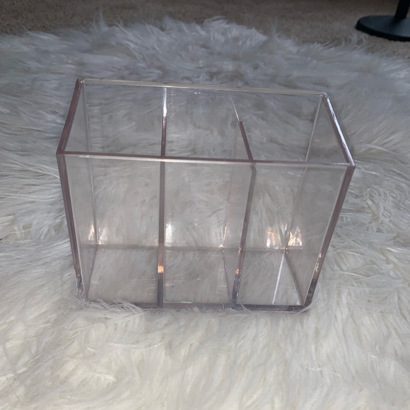 Other - 3 compartment acrylic vanity organizer.
